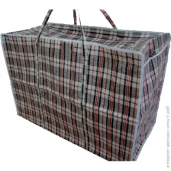 Дорожная сумка Дорожная сумка П9 60x90x30мм, клетка синий/черный