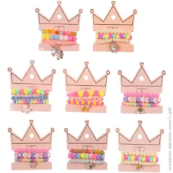 Браслет плетеный B4314 3 шт./уп. (ассортимент)