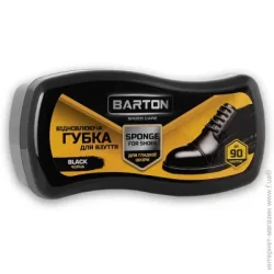 Губка BARTON восстанавливающая для гладкой кожи черный