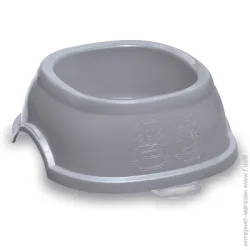 Миска Break 2 серый/голубой, 600 мл