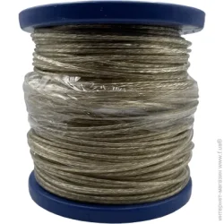 Трос металлополимерный желтый D=2,5 мм на метраж пог. м