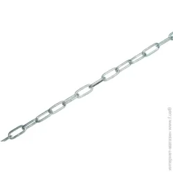 Ланцюг короткозвеньевая оцинкована DIN 5685 A, 2 мм