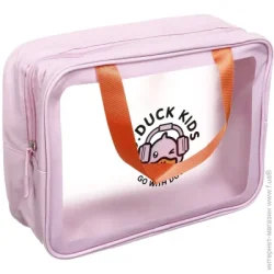 Косметичка Duck Pink 30х10х21 см розовый RH2211p