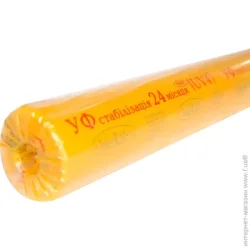 Плівка поліетиленова стабілізована InterRAIS 1,5 м 150 мк прозорий з жовтим відтінком