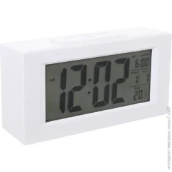 Настольные часы Часы настольные LCD белый XM820 15.1х7.7х4.5 см