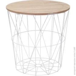 Садовий стіл  Сканді Oak 29,5х29,5х34 см