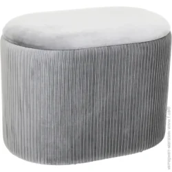 Сундук-пуф Oval 410х550 мм серый (VWF20B710VA-53)