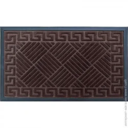 Коврик придверный Коврик R26 dark brown 45x75 см