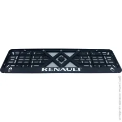 Рамки номерного знака  под знак ( рельефная ) Renault