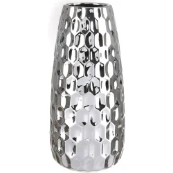 Ваза керамическая Shiny DLP19194E-1 28 см золотистая