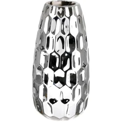 Ваза керамическая Shiny DLP19194E-2 21 см золотистая