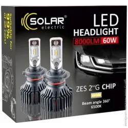 Автомобільна лампа світлодіодна (LED)  SOLAR PX26d 12 В 6000 К