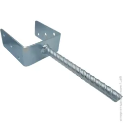 Опора колонны заливная U-образная, 121х120х60х4,0 мм 1 шт.