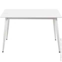 Стол для дома Стол Urban ceramic 1200x700x750мм белый матовый/белый