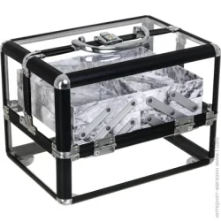 Кейс Visage 25x18x18 см прозорий прозорий