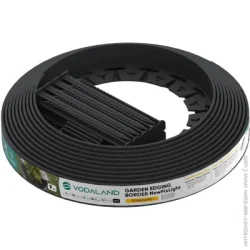 Бордюрная лента  газонный Vodaland FixLight B-900.04.04-PE Black
