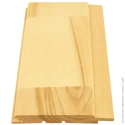 Вагонка дерев'яна Woodprofile 80x12x2400 мм "Різнотон Б" зрощена (10 шт./уп. = 1,92 кв.м)