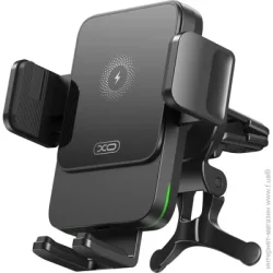 Автодержатель для телефона с беспроводной зарядкой WX041 black black