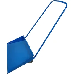 Движок (скрепер)  59.5 см Скріпер цільний металевий на колесах XL розмір ковша 930 мм