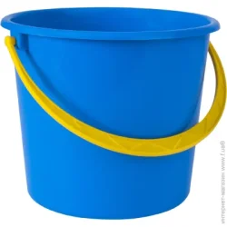 Ведро универсальное Алеана Ведро 122008 8 л голубой/желтый