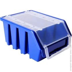 Алеана Лоток для металовиробів 180х135х90 мм з кришкою синій