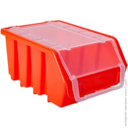 Алеана Лоток для металовиробів 180х135х90 мм з кришкою помаранчевий 171012