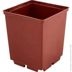 Алеана Горшок пластиковый для рассады 5 шт. 7x8x8 см (119036) терракот