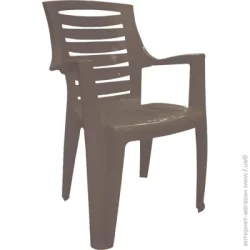 Садовий стілець Алеана Рекс 87x63x54 см капучино