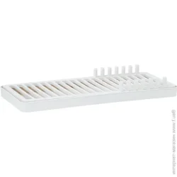 Алеана Сушилка для посуды Мини белая роза