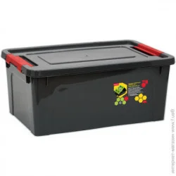 Алеана Контейнер-органайзер універсальний Tools 2,5 л граніт 105x160x245 мм