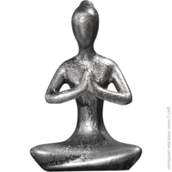 Декоративные фигурки и статуэтки МВМ DH-ST-19-2 GRAY "Асана", серая