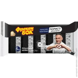 Фрекен Бок Губка для кухни двухслойная 5 шт.