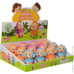 Заводная игрушка Метр+ Игрушка заводная Обезьянка в ассортименте 582