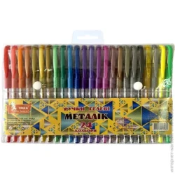 Умка Набір ручок гелевих Metallic 24 шт. ГР52