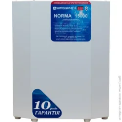 Стабилизатор напряжения Укртехнология Norma 15000 симисторный , напольный/навесной