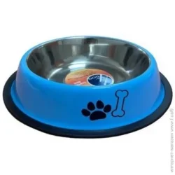 4Dog Миска синяя противоскользящая 1,90 л 22,0 см