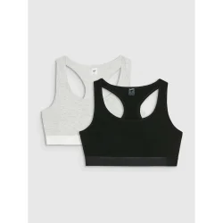 Майка-топ 4F Бра BRA F036 (2pack) р.S разноцветный