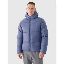 Куртка зимняя 4F Пуховик мужской зимний DOWN JACKET M480WAW24TDJAM480-32S р.L синий