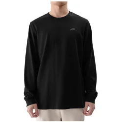 Лонгслів 4F Футболка LONGSLEEVE M432 р.L чорний
