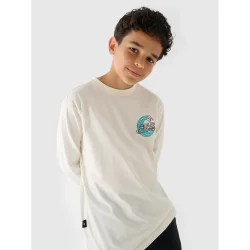 4F Лонгслив LONGSLEEVE M435JWSS25TLONM435-11S р.158 бежевый