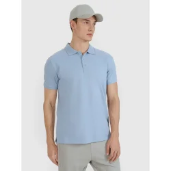 Тенниска (поло) 4F Поло POLO SHIRT M407 р.L голубой