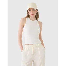 Спортивная майка 4F Майка SLEEVELESS F119WSS25TSLEF119-11S р.S бежевый