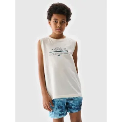 Спортивная майка 4F Майка SLEEVELESS M163JWSS25TSLEM163-11S р.134 бежевый