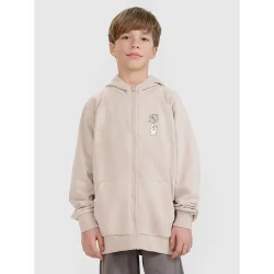 Толстовка (худи) 4F Джемпер SWEATSHIRT M2103JRSS25TSWSM2103-83S р.140 бежевый