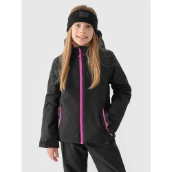 4F Куртка для дівчаток зимова TECHNICAL JACKET F541JWAW24TTJAF541-20S р.146 чорна