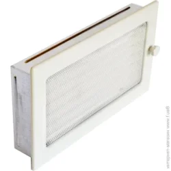 4Fire Решетка каминная с жалюзи 17х30 белая