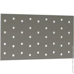 Кольчуга Пластина перфорированная 140х2х100 мм