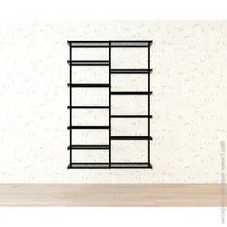 Кольчуга Гардеробная система 2000x1245x350 мм (1245x350-2) черный