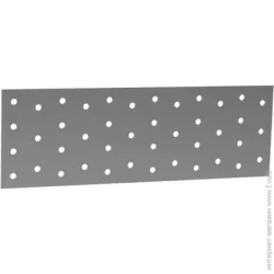 Кольчуга Пластина перфорированная 240х2х100 мм