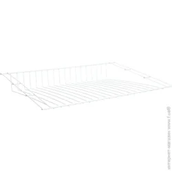 Кольчуга Полка для обуви 606x406x90 мм белый